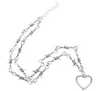 KCHSRKHXC Heart Pendant Necklace Jewelry for Women Necklace for Women Necklaces for Girl Alloy