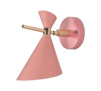 KCHSRKHXC Indoor Wall Lamp, Nordic Style Living Room Lights, Bedroom Bedside Decorative Lighting, Colored Metal Lampshade, E27 Screw Hotel Corridor Mounted Light Fixtures, for Balcony