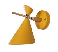 KCHSRKHXC Indoor Wall Lamp, Nordic Style Living Room Lights, Bedroom Bedside Decorative Lighting, Colored Metal Lampshade, E27 Screw Hotel Corridor Mounted Light Fixtures, for Balcony