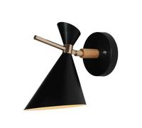 KCHSRKHXC Indoor Wall Lamp, Nordic Style Living Room Lights, Bedroom Bedside Decorative Lighting, Colored Metal Lampshade, E27 Screw Hotel Corridor Mounted Light Fixtures, for Balcony
