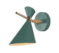KCHSRKHXC Indoor Wall Lamp, Nordic Style Living Room Lights, Bedroom Bedside Decorative Lighting, Colored Metal Lampshade, E27 Screw Hotel Corridor Mounted Light Fixtures, for Balcony