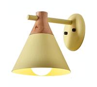 KCHSRKHXC Indoor Wall Light, Nordic Bedroom Lamp, Background Mounted Light Fixtures, Minimalist Creative Bedside Sconce Lighting, for Living Room Corridor Porch