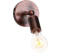 KCHSRKHXC Industrial Bronze Wall Lamp Simple Adjust Head Wall Light Fixture for Hallway Bedside Loft Lighting Luminaire Retro Decor Sconce