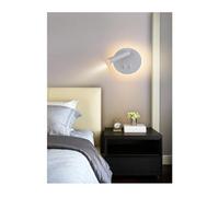KCHSRKHXC - LED Wall Lights with Switch Rotatable Wall Lamp Bedroom Bedside Study Reading Sconce Lamps Aluminum Indoor Lights,