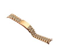 KCHSRKHXC Luxury Watchband 13/17/18/19/20/21/22mm Curved End Metal Bracelet Compatible With Stainless Steel Strap Men Watch Accessories