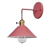 KCHSRKHXC Metal Wall Lamp, Nordic Mounted Light Fixtures, Sconce Porch Lights, Bedside Lighting, E27 Screw Creative Personality Lanterns, for Bedroom, Living Room, Villa