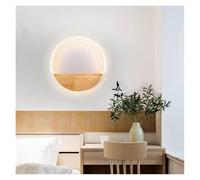 KCHSRKHXC Modern LED Wall Lights Bedroom Bedside Corridor Circular Wall Lamp Study Balcony Background Wall Decorative Lighting Fixture