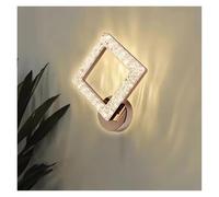 KCHSRKHXC Multi-Style LED Wall Lamp Modern Luxury Indoor Home Bedroom Bedsides Living Room Background Aisle Restaurant Acrylic Wall Lamp