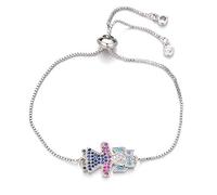 KCHSRKHXC multicolor cubic zirconia figure knot girl charm gift home jewelry fashion charm women girl's