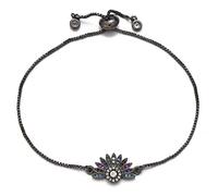 KCHSRKHXC multicolor cubic zirconia sun charm female slider chain en fashion jewelry gift