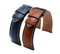 KCHSRKHXC New Genuine Leather Strap 20mm 22mm 24mm Watchband Compatible With FTW1114/FS5151 Watch Bracelet