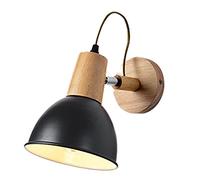 KCHSRKHXC Nordic Wall Lamp, Bedroom Bedside Sconce Lighting, Interior Mounted Light Fixtures, Creative E26 Screw Lamps, Study Reading for Corridor Living Room