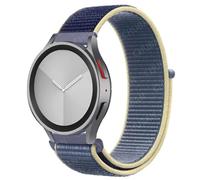 KCHSRKHXC Nylon Loop Band For Galaxy Watch 6/5/pro/4/Classic/active 2 43-47-44mm 20mm/22mm Sport Bracelet For Gt 4/2/e/3 Strap