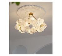 KCHSRKHXC PendantLight, Hanging Lamp, Crystal Chandeliers Retro French Medieval Glass Chandelier Italian Modern Light Luxury Living Room Dining Room Master Bedroom Simple Chandelier