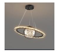 KCHSRKHXC PendantLight, LED Chandeliers, Indoor LED Modern - Chandelier Round Planet Pendant Light Golden Luxury Light Living Room Dining Room Bedroom Chandelier