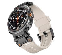 KCHSRKHXC Rubber Strap for Galaxy Watch 7 Ultra 47mm Silicone Band Bracelet for Galaxy Watch Ultra 47mm Watchband Sports Wristband