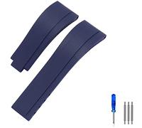 KCHSRKHXC Rubber Watch Strap For Tudor Wristband Black Blue Green Waterproof Silicon Watches Band Bracelet 20mm 21mm