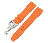 KCHSRKHXC Soft 21mm 20mm 22mm Fluororubber Watchbands For Natural Rubber Watch Strap watch strap
