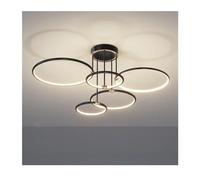 KCHSRKHXC Style Living Room Pendant Light Luxury Round Modern Simple Ambience - Warm Colour Bedroom Light Scandinavian Light Fixtures Adjustable Chandeliers