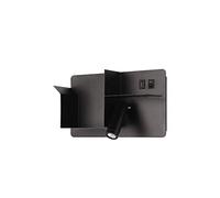 KCHSRKHXC Wall Lamp,Modern Wall Lamp 3W Led Hardwired Wall Sconce with Switch and USB Port, Bedroom Bedside Wall Spotlights Geometric Wall Mount Lights for Bedroom Living Room Bedside Hotel/3000K