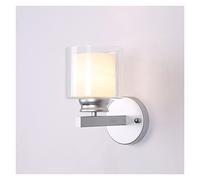 KCHSRKHXC Wall lamp, Postmodern Bedroom Bedside LED Wall Lamps - Glass Wall Lights Indoor Aisle Stair Lighting Decoration Salon,Pendant Lighting Ceiling Chandelier