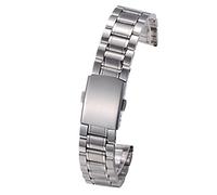 KCHSRKHXC Watch Strap 12mm 14mm 16mm 18mm 20mm 22mm 24mm Width Stainless Steel Folding Clasp Accessory Tool