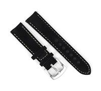 KCHSRKHXC Watch Strap 18mm 19mm 20mm Vintage Handmade Watchband Grey Brown Replacement Belts for Watch Accessories(A,18mm)