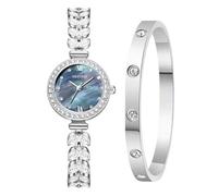 Kchss Mermaid Women's Bracelet Watch Watches for Women, Ac2. Silver Multicolor, classic