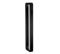 KCIOQLS Push-Pull Door Handle, Double-Sided Glass Door Hardware, Easy Installation, Durable and Aesthetically Pleasing, Suitable for Glass Doors, Wooden Doors(Black,Length 122.5cm/48.2in)