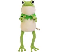 KCJDCDG Frog Plush Toy, Children's Soft Cuddly Plush Toy Animal Frogs Stuffed Animals, Frog Plushies Dolls Toy Cartoon Frog Soft Stuffed Doll Birthdays Gifts for Boy Girls