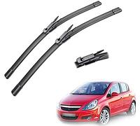 KCKEM Windscreen Wipers For Opel Corsa D 2006 2007 2008 2009 2010 2011 2012 2013 2014 26"+16",front Windshield Windscreen Wiper Blades set Window Wiper Accessories Wipers
