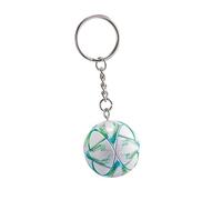 KCKEYS Green Soccer Ball keychain, Backpack Charm Pendant Keychains, Multicolor Football Key Chains, Sports World Cup soccer key chain, Mini Football Key Ring
