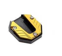 KCKZCFCYPQ Kickstand Extension For Bmw For F850gs For Tmax 530 Scooter Motorcycle Kickstand Extender Foot Side Stand Extension Support Plate Foot Pads(Gold)