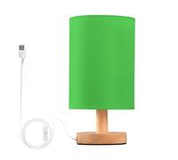 Kcldeci Bedside Table Lamp for Bedroom Lime Green Nightstand Desk Lamp for Bedroom Living Room Office Study