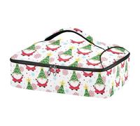 Kcldeci Cute Christmas Tree Insulated Thermal Food Carrier Insulated Casserole Carrier for Hot or Cold Food, Insulated Tote Bag for Potluck Cookouts Parties Picnic,Lasagna Lugger