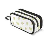 Kcldeci Cute Kawaii Caterpillar Pencil Case Large Capacity Pencil Pouch Pen Bag for Office School Teen Girl Boy Men Women Adult