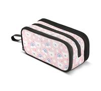 Kcldeci Cute White Polar Bear Pencil Case Large Capacity Pencil Pouch Pen Bag for Office School Teen Girl Boy Men Women Adult
