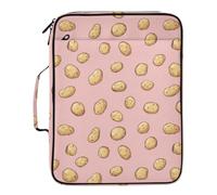 Kcldeci Expanding File Folder Organizer with 3-Ring Binder Potato Sweet Root 500 Sheet Portable Binder Bag for School Office Travel