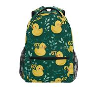 Kcldeci Kids Backpack for Boys Girls Elementary School Backpacks 67 Yellow Ducky Boys Children Bookbags Primary Kindergarten Backpack S