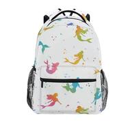 Kcldeci Kids Backpack for Boys Girls Elementary School Backpacks Colorful Mermaid Boys Children Bookbags Primary Kindergarten Backpack S