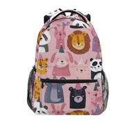 Kcldeci Kids Backpack for Boys Girls Elementary School Backpacks Cute Party Pals Boys Children Bookbags Primary Kindergarten Backpack S