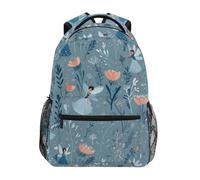 Kcldeci Kids Backpack for Boys Girls Elementary School Backpacks Gray Forest Fairies1 Boys Children Bookbags Primary Kindergarten Backpack S