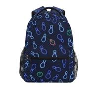 Kcldeci Kids Backpack for Boys Girls Elementary School Backpacks Neon Bowling Boys Children Bookbags Primary Kindergarten Backpack S