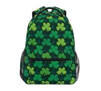 Kcldeci Kids Backpack for Boys Girls Elementary School Backpacks Patrick Shamrock Clover Boys Children Bookbags Primary Kindergarten Backpack S