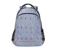 Kcldeci Kids Backpack for Girls Boys Colorful Sail Bolt2 School Backpacks Elementary Bookbags School Book Bag Travel Daypack