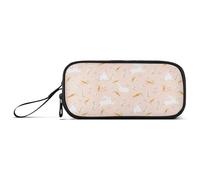 Kcldeci Large Pencil Case,Bunny Carrots Eggs Big Capacity Pencil Pouch Pen Bag Portable Stationery Organizer with Zipper, Cute Aesthetic School Supplies for Teen Girls Boy College