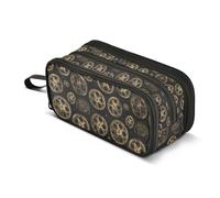 Kcldeci Pencil Case Pen Pouch, Large Pencil Bag with Zipper, Cinema Film Reel Stationery Storage and Organizer, School Supplies for Teen and Adult Boys Girls