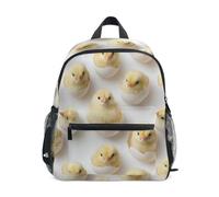 Kcldeci Toddler Backpack for Girls Boys Chicks in Eggshells Kindergarten Elementary Preschool Kids School Bag Book Bag M