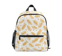 Kcldeci Toddler Backpack for Girls Boys Corn Cobs Pattern Kindergarten Elementary Preschool Kids School Bag Book Bag M