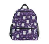 Kcldeci Toddler Backpack for Girls Boys Cute Penguins Snowflake Kindergarten Elementary Preschool Kids School Bag Book Bag S